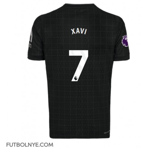 Camiseta Tottenham Hotspur Xavi Simons #7 Visitante Equipación 2025-26 manga corta